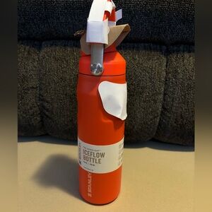 Stanley Orange 24 ounce ice flow water bottle
